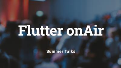 Flutter onAir conference - online