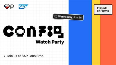 Brno Figma Config Watch Party