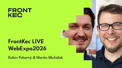 Natáčení podcastu FrontKec | WebExpo26
